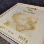 Lade das Bild in den Galerie-Viewer, Erinnerungstruhe für Kind und Baby mit Fotogravur
