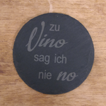 Lade das Bild in den Galerie-Viewer, Untersetzer aus Schiefer - Wein
