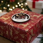 Lade das Bild in den Galerie-Viewer, Personalisierbare 3D Weihnachtskugel - Rehe
