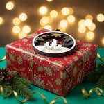 Lade das Bild in den Galerie-Viewer, Personalisierbare 3D Weihnachtskugel - Schneemann
