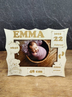 Lade das Bild in den Galerie-Viewer, Fotorahmen - Zur Geburt
