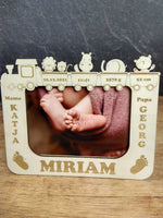 Lade das Bild in den Galerie-Viewer, Fotorahmen - Zur Geburt
