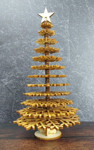 Christbaum zum Zusammenstecken