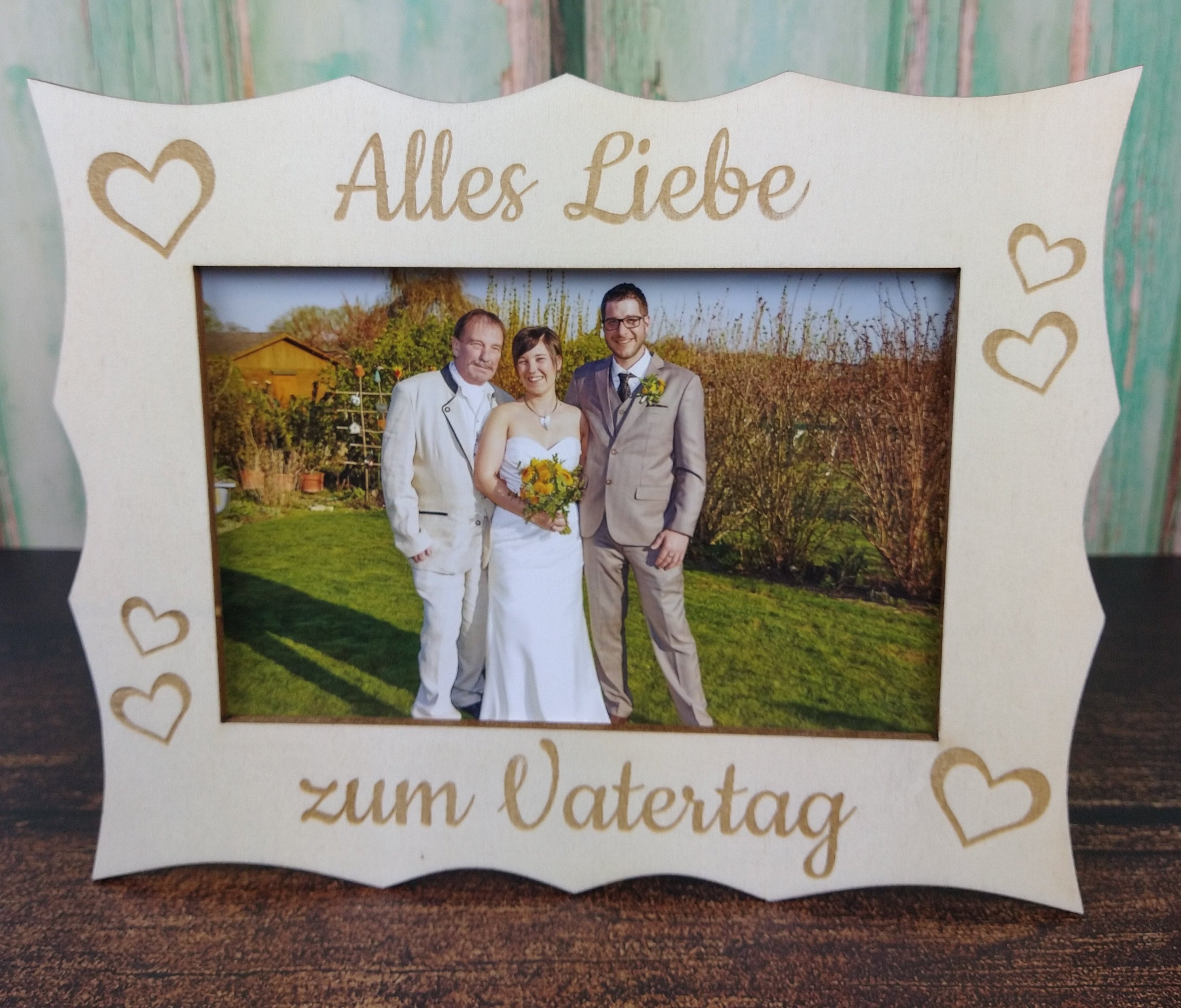 Fotorahmen - Vatertag - personalisierbar