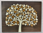 Lade das Bild in den Galerie-Viewer, Gästebuch - Baum mit Herzblätter - personalisiert
