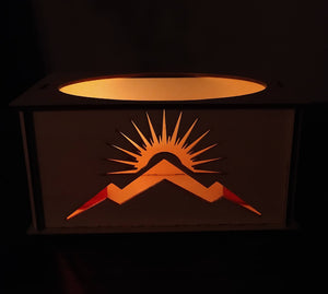 Kerzenbox - Energie am Berg