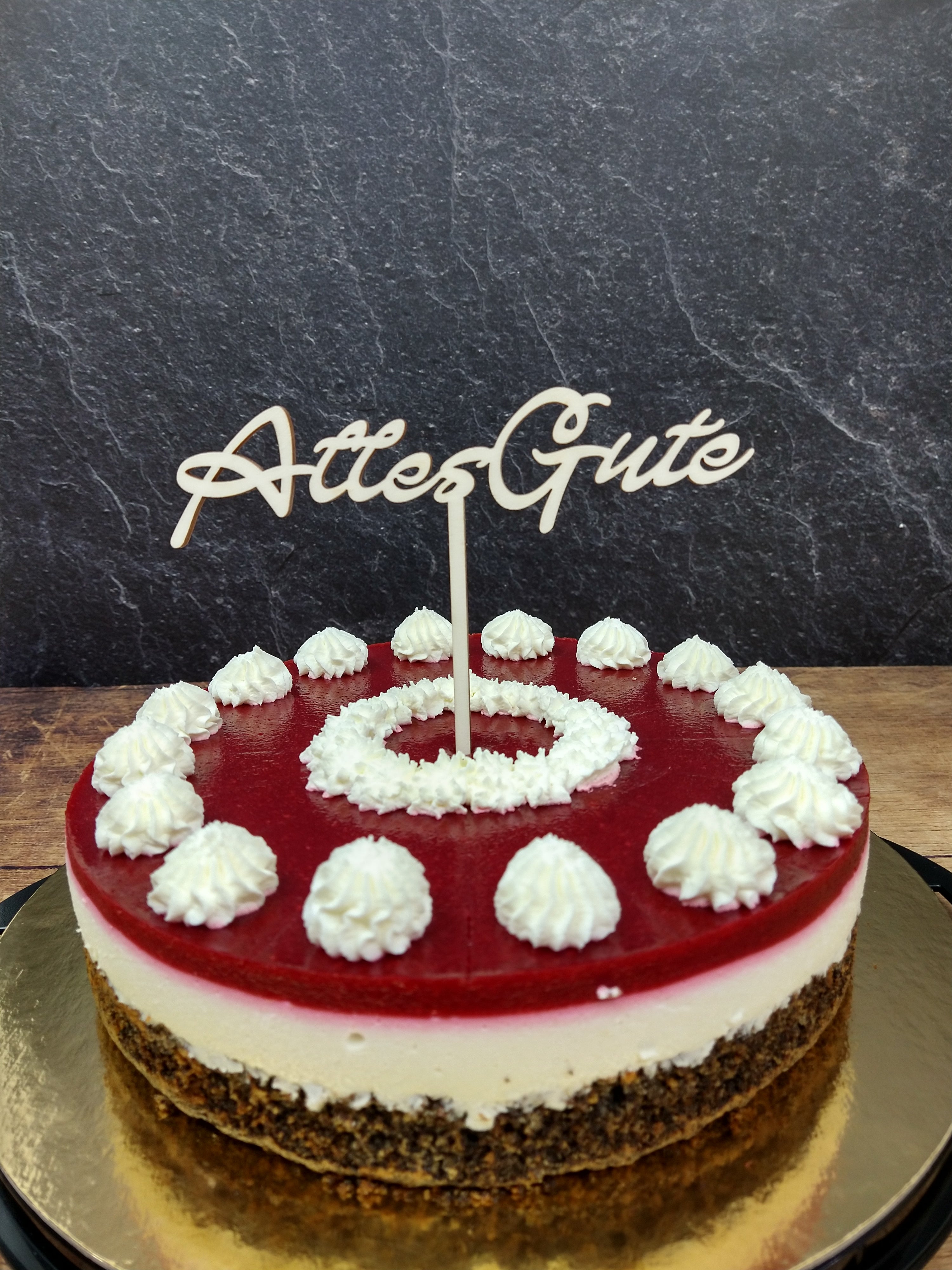 Cake Topper - Alles Gute