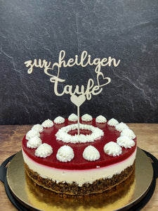 Cake Topper - zur heiligen Taufe