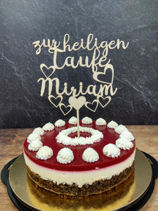 Cake Topper - zur heiligen Taufe