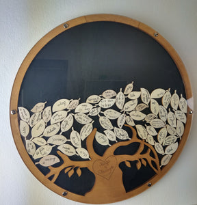 Gästebuch - Baum des Lebens - personalisiert