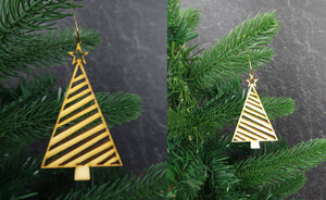 Weihnachtsanhänger - verschiedene Bäume