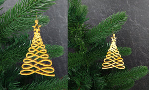 Weihnachtsanhänger - verschiedene Bäume