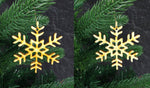 Lade das Bild in den Galerie-Viewer, Weihnachtsanhänger - verschiedene Schneeflocken
